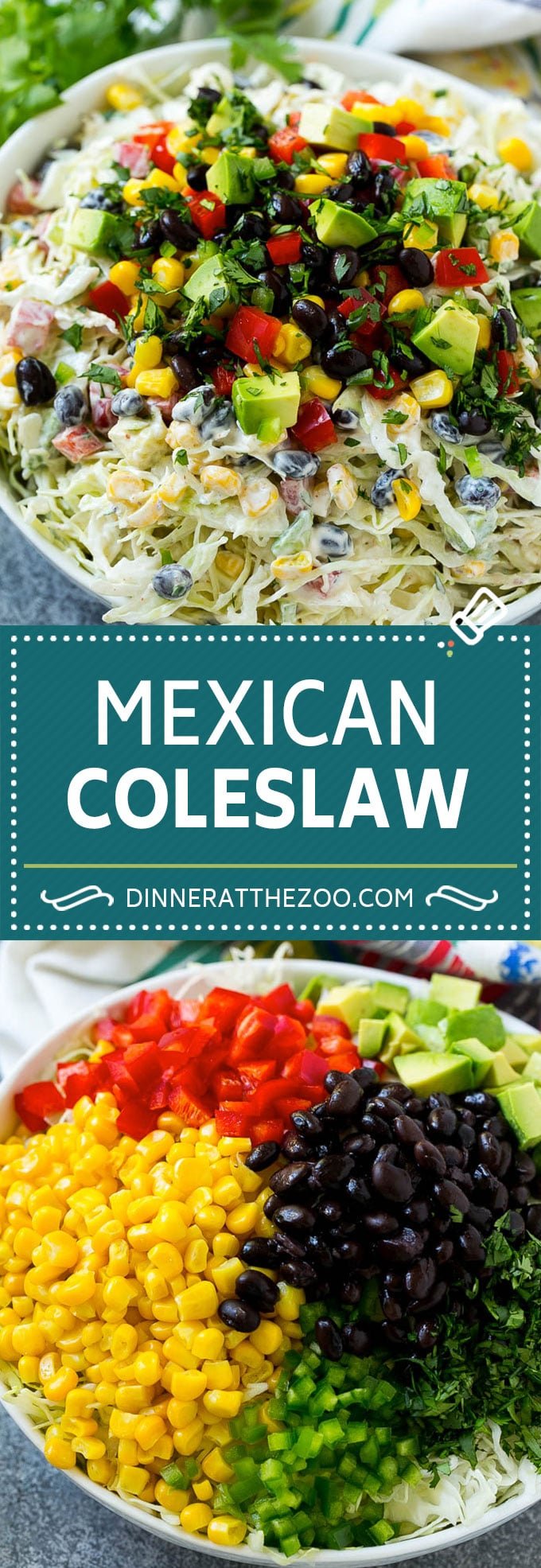 Mexican Coleslaw Recipe | Southwestern Coleslaw | Easy Coleslaw #coleslaw #mexicanfood #salad #edsug