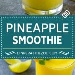 Pineapple Smoothie Recipe | Healthy Smoothie Recipe | Pineapple Recipe #pineapple #smoothie #drink #edsug