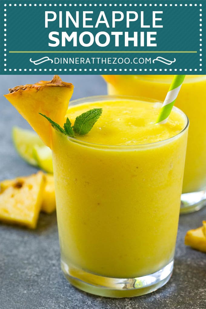 Pineapple Smoothie Recipe | Healthy Smoothie Recipe | Pineapple Recipe #pineapple #smoothie #drink #edsug