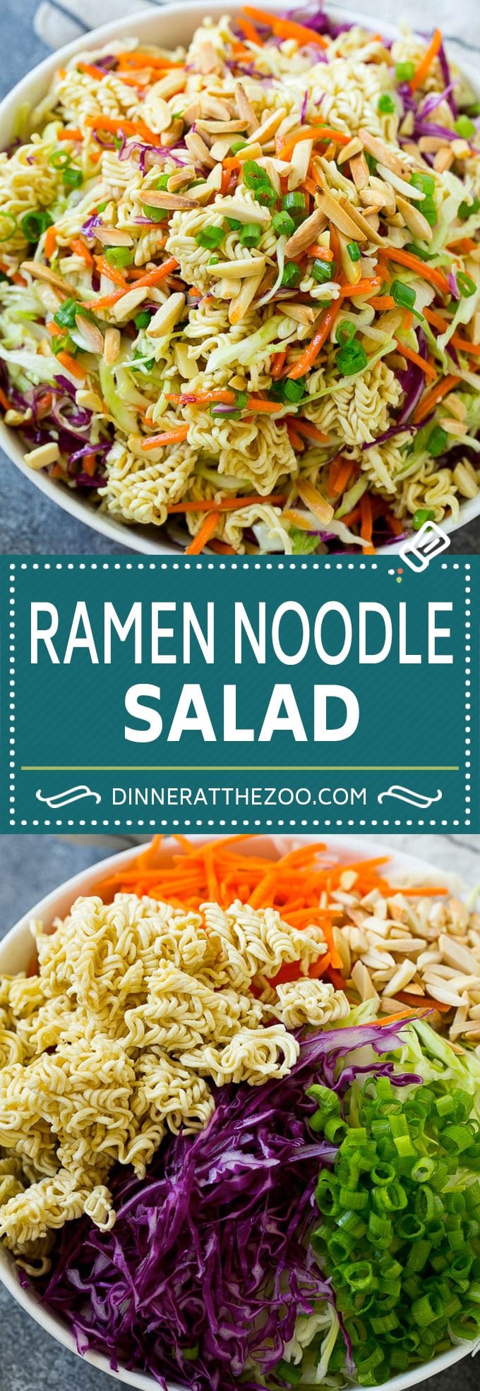 Ramen Noodle Salad Recipe | Oriental Salad | Asian Salad | Ramen Noodle Cabbage Salad #ramennoodles #salad #cabbagesalad #salad #edsug