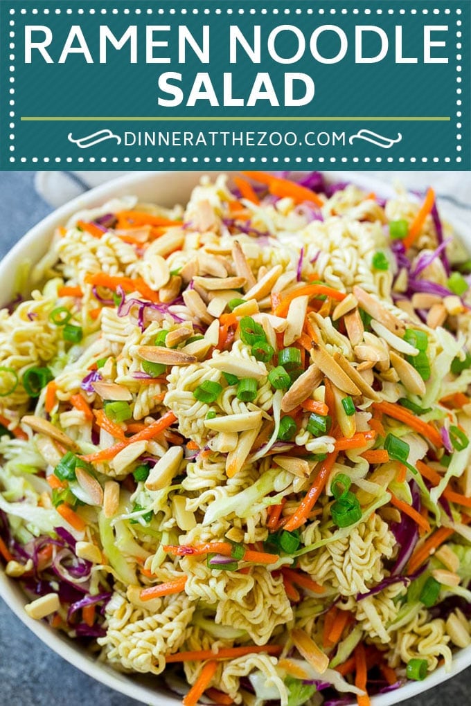 Ramen Noodle Salad Recipe | Oriental Salad | Asian Salad | Ramen Noodle Cabbage Salad #ramennoodles #salad #cabbagesalad #salad #edsug