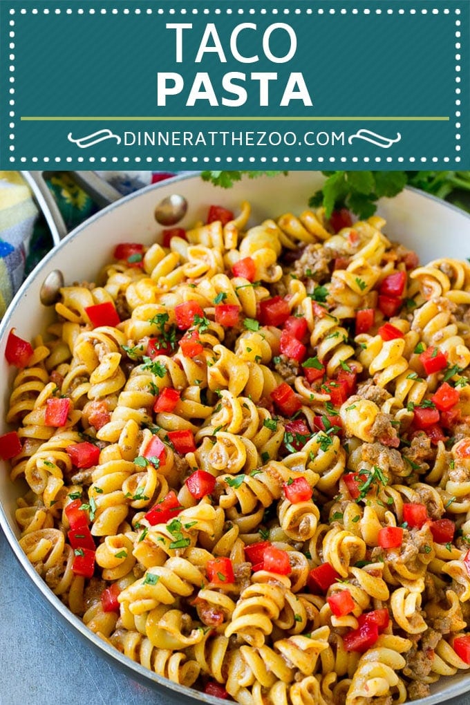 Taco Pasta Recipe | Cheesy Pasta | Mexican Pasta #taco #pasta #edsug