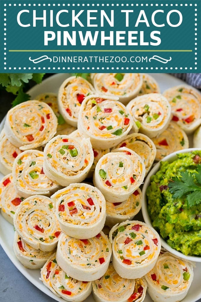Taco Pinwheels Recipe | Pinwheel Sandwiches | Pinwheel Appetizer #sandwich #appetizer #taco #chicken #edsug