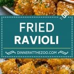 Fried Ravioli Recipe | Toasted Ravioli | Ravioli Recipe | Italian Appetizer #ravioli #appetizer #italian #pasta #edsug