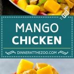 Mango Chicken Recipe | Chicken with Mango | Chicken Stir Fry #chicken #mango #stirfry #peppers #dinner #healthy #edsug