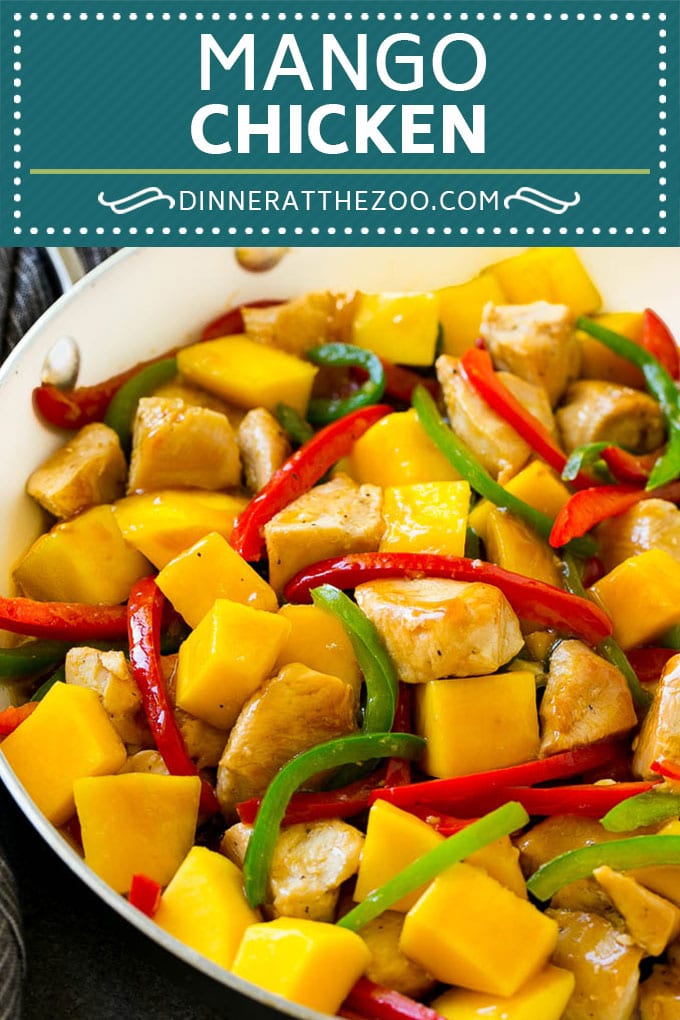 Mango Chicken Recipe | Chicken with Mango | Chicken Stir Fry #chicken #mango #stirfry #peppers #dinner #healthy #edsug
