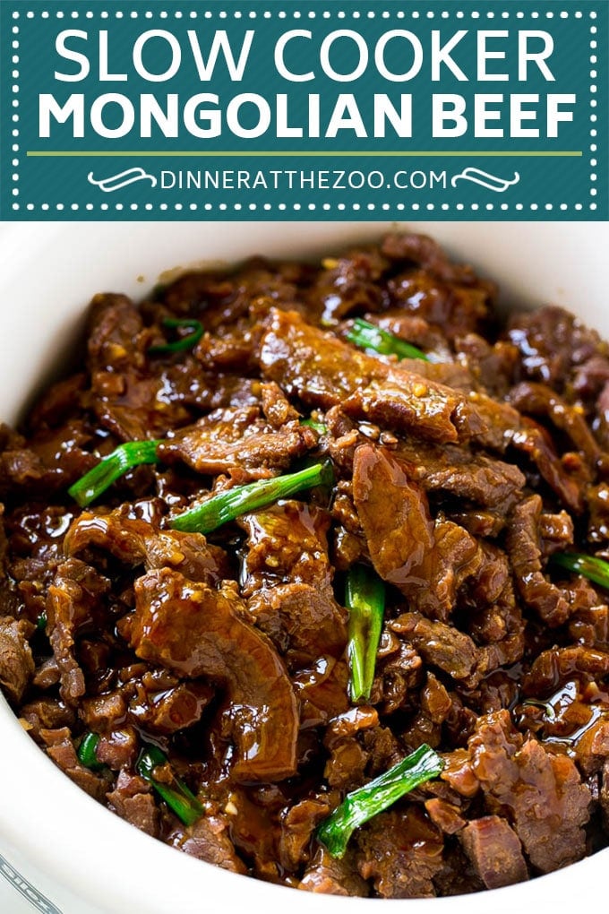 Slow Cooker Mongolian Beef Recipe | Crock Pot Mongolian Beef | Asian Beef Recipe | Slow Cooker Beef #beef #slowcooker #crockpot #asianfood #edsug