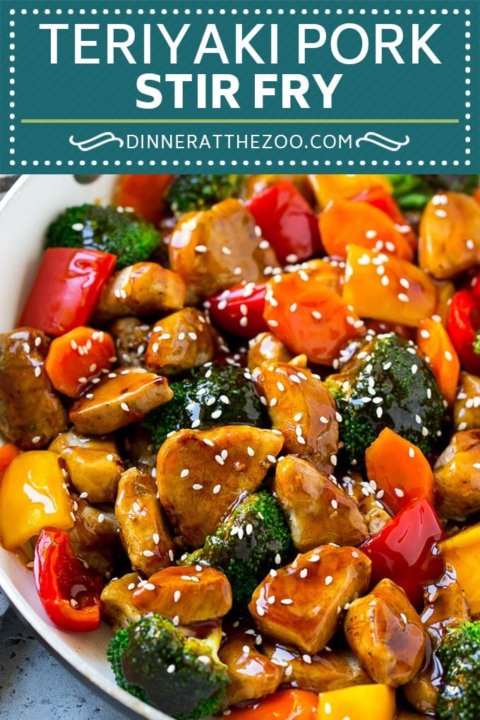 Teriyaki Pork Stir Fry Recipe | Pork Stir Fry | Easy Pork Recipe | Teriyaki Pork #teriyaki #pork #stirfry #asianfood #healthy #dinner #edsug