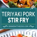 Teriyaki Pork Stir Fry Recipe | Pork Stir Fry | Easy Pork Recipe | Teriyaki Pork #teriyaki #pork #stirfry #asianfood #healthy #dinner #edsug