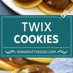 Twix Cookies Recipe | Chocolate Caramel Cookies | Shortbread Cookies #cookies #baking #caramel #chocolate #dessert #edsug