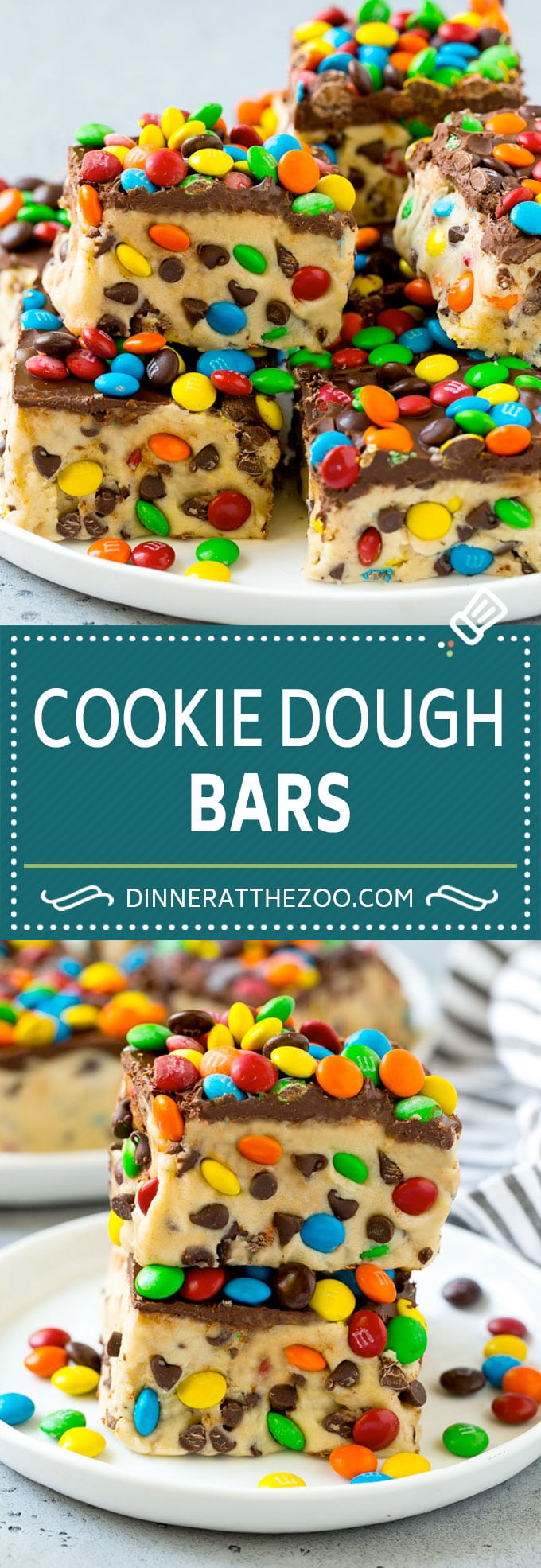 Cookie Dough Bars Recipe | Chocolate Chip Cookie Dough | Cookie Bars #cookiedough #cookies #cookiebars #chocolate #dessert #edsug
