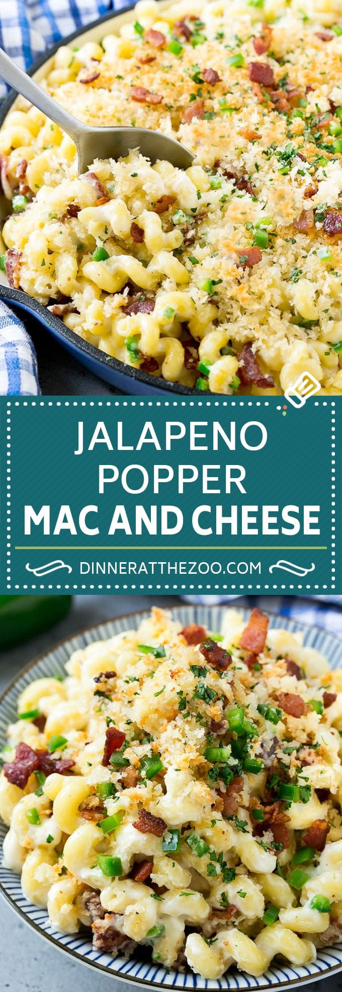 Jalapeno Popper Mac and Cheese Recipe | Bacon Macaroni and Cheese | Spicy Mac and Cheese | Jalapeno Mac and Cheese #jalapeno #bacon #pasta #macandcheese #dinner #edsug #cheese