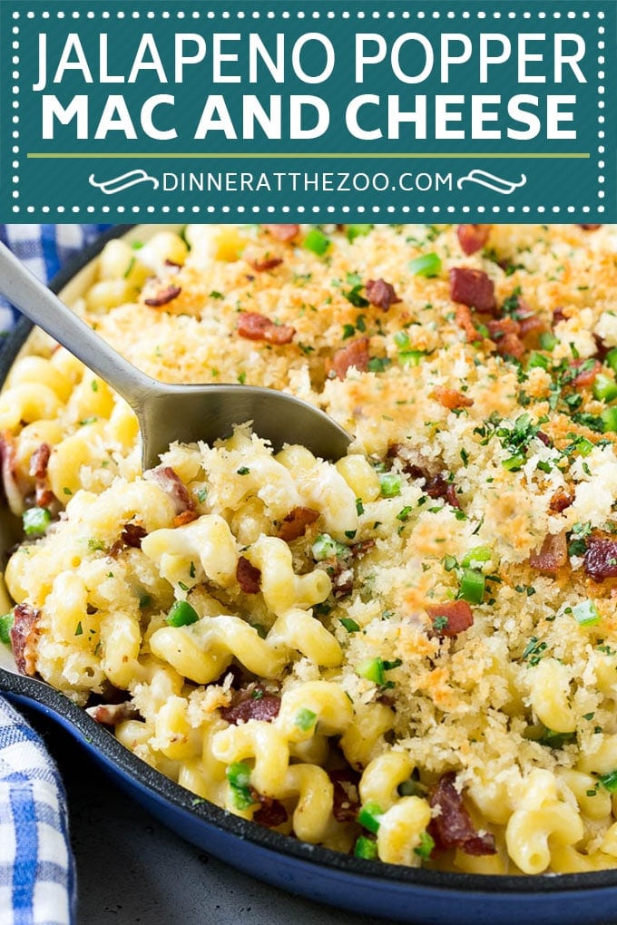 Jalapeno Popper Mac and Cheese Recipe | Bacon Macaroni and Cheese | Spicy Mac and Cheese | Jalapeno Mac and Cheese #jalapeno #bacon #pasta #macandcheese #dinner #edsug #cheese