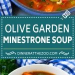 Olive Garden Minestrone Soup Recipe | Minestrone Soup | Copycat Recipe #minestrone #soup #italianfood #vegetarian #dinner #edsug