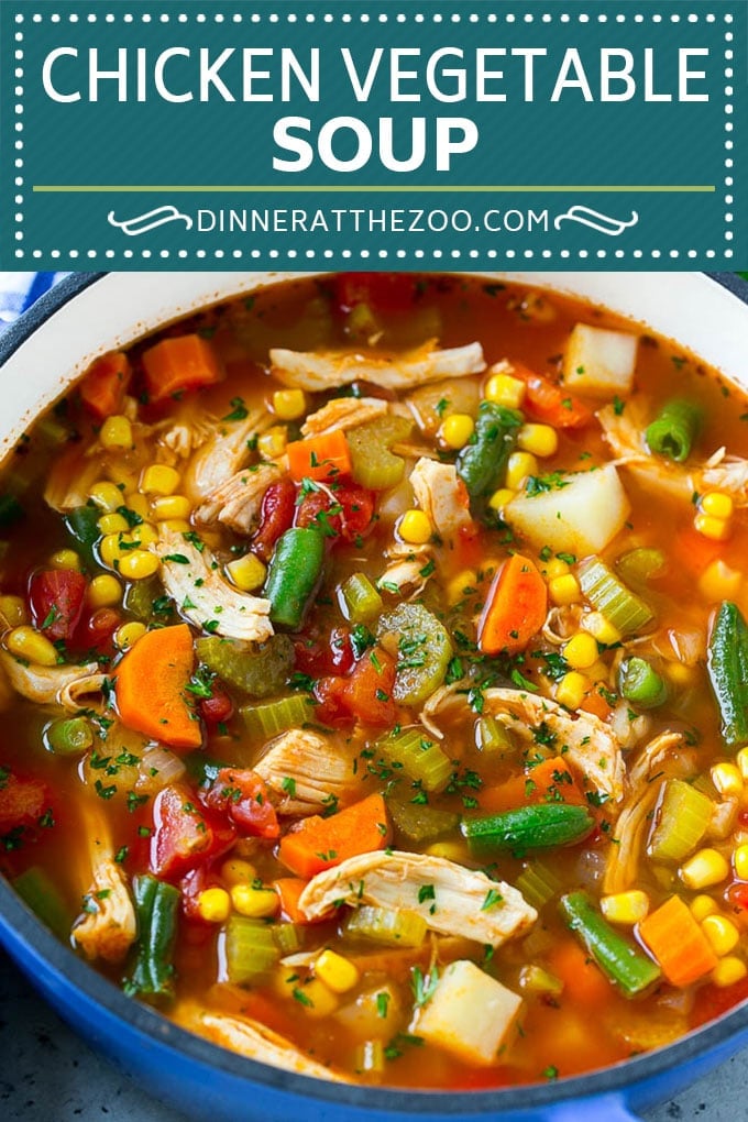 Chicken Vegetable Soup Recipe | Chicken Soup | Healthy Soup | Vegetable Soup #chicken #soup #vegetables #healthy #cleaneating #dinner #edsug
