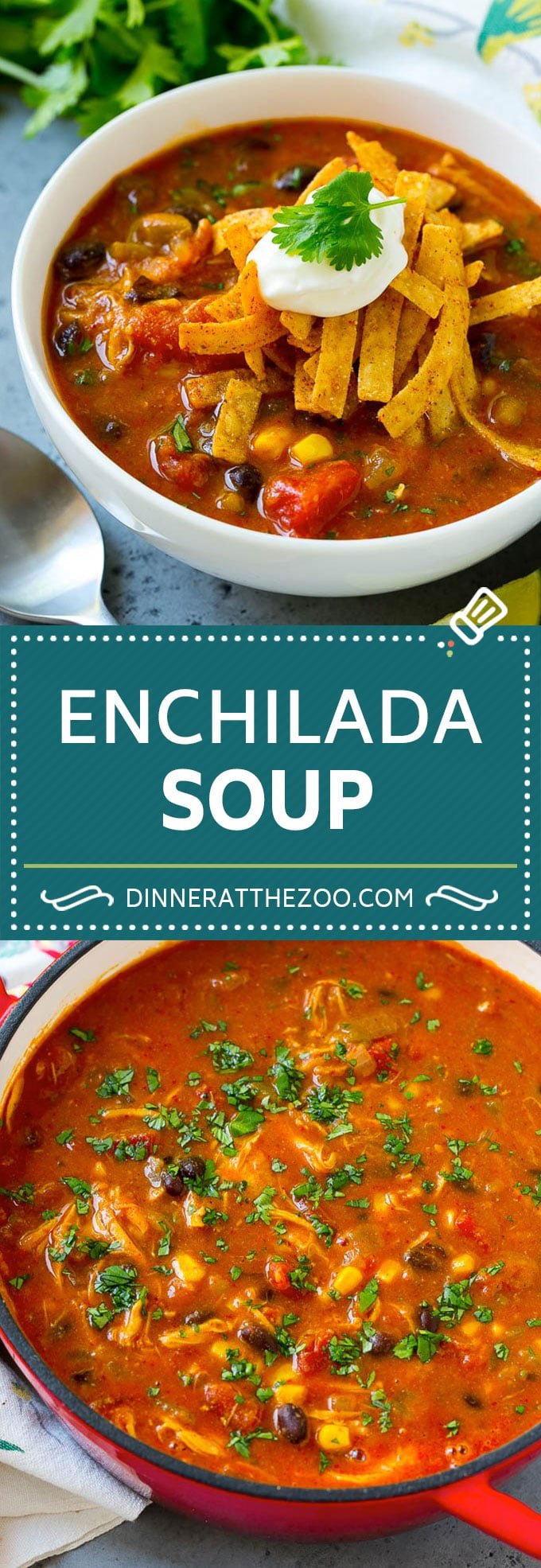 Chicken Enchilada Soup | Mexican Soup | Enchilada Soup #soup #chicken #chickensoup #beans #corn #dinner #edsug