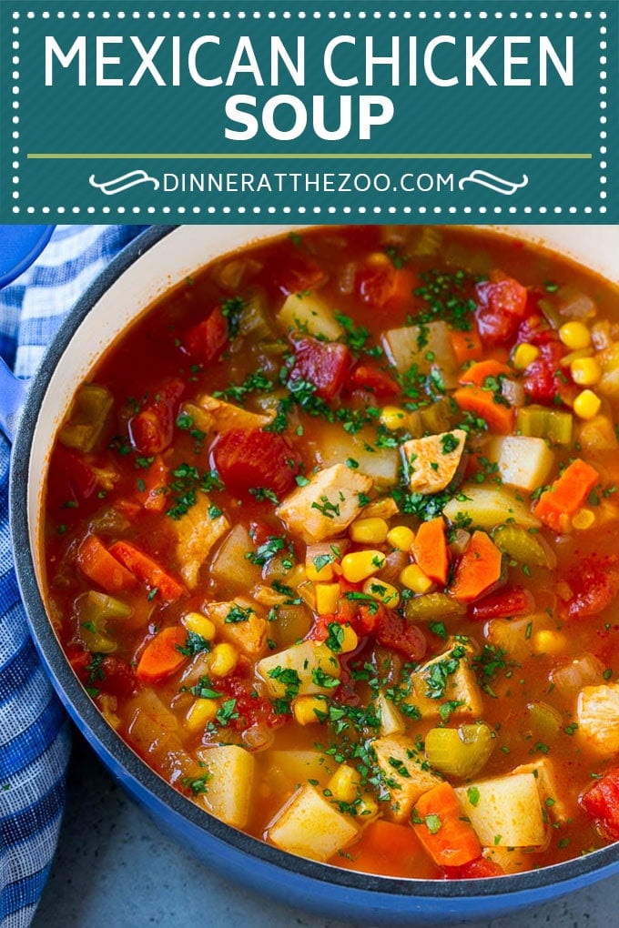 Mexican Chicken Soup | Chicken and Vegetable Soup | Chicken and Potato Soup #chicken #soup #chickensoup #mexican #healthy #dinner #edsug