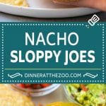 Nacho Sloppy Joes Recipe | Ground Beef Recipe | Easy Sloppy Joes #beef #nachos #cheese #spicy #sandwich #dinner #edsug