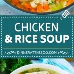 Chicken and Rice Soup Recipe | Homemade Chicken Soup | Easy Chicken Soup #soup #chicken #rice #dinner #glutenfree #comfortfood #edsug