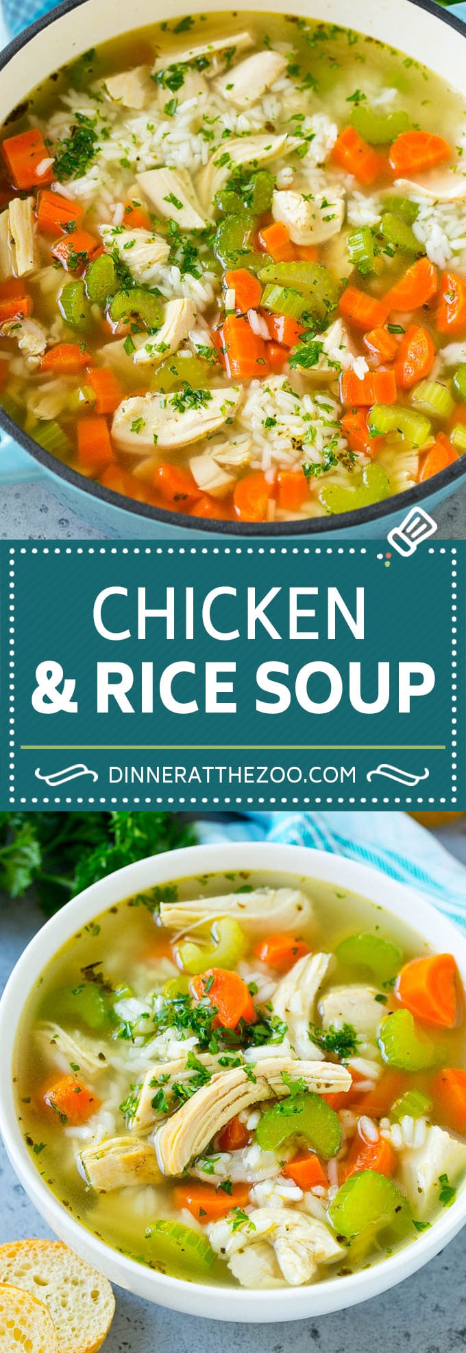 Chicken and Rice Soup Recipe | Homemade Chicken Soup | Easy Chicken Soup #soup #chicken #rice #dinner #glutenfree #comfortfood #edsug