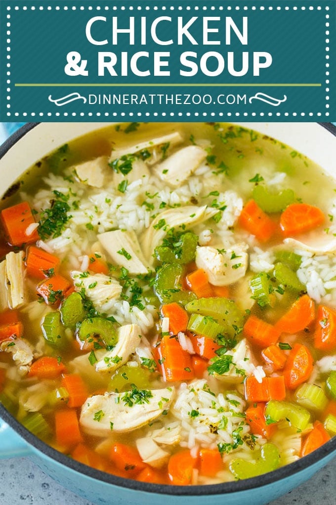 Chicken and Rice Soup Recipe | Homemade Chicken Soup | Easy Chicken Soup #soup #chicken #rice #dinner #glutenfree #comfortfood #edsug
