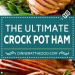 Crock Pot Ham Recipe | Slow Cooker Ham | Glazed Ham | Thanksgiving Ham | Christmas Ham | Easter Ham #ham #slowcooker #crockpot #dinner #christmas #thanksgiving #easter #glutenfree #edsug