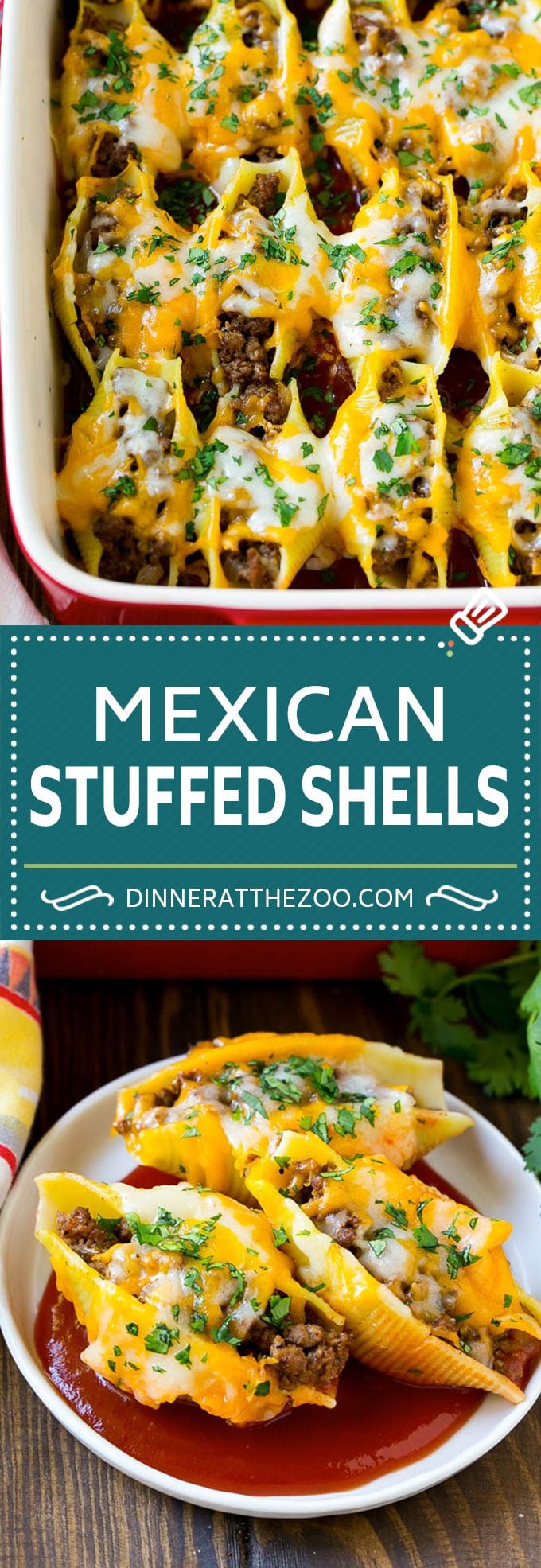 Mexican Stuffed Shells Recipe | Stuffed Shells | Mexican Pasta #dinner #pasta #mexican #beef #noodles #cheese #edsug