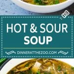 Hot and Sour Soup Recipe | Chinese Soup Recipe #soup #chinese #asian #dinner #vegetarian #tofu #mushrooms #edsug