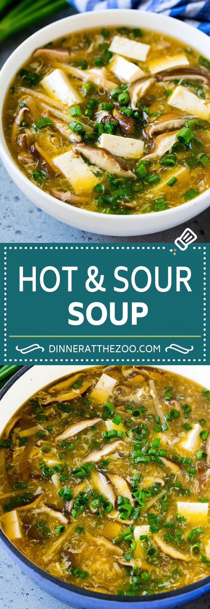 Hot and Sour Soup Recipe | Chinese Soup Recipe #soup #chinese #asian #dinner #vegetarian #tofu #mushrooms #edsug