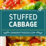 Stuffed Cabbage Recipe | Cabbage Rolls | Baked Cabbage #cabbage #beef #rice #glutenfree #dinner #edsug