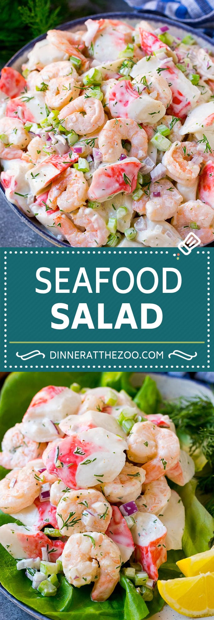 Seafood Salad Recipe | Shrimp Salad Recipe | Crab Salad #salad #shrimp #crab #seafood #lunch #lowcarb #dinner #edsug