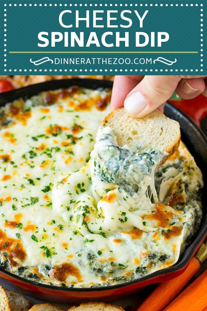 Spinach Dip Recipe | Cheese Dip | Hot Dip #dip #spinach #cheese #appetizer #lowcarb #keto #edsug #cheese