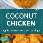 Coconut Chicken Recipe | Fried Chicken | Chicken Fingers #chicken #coconut #appetizer #dinner #edsug