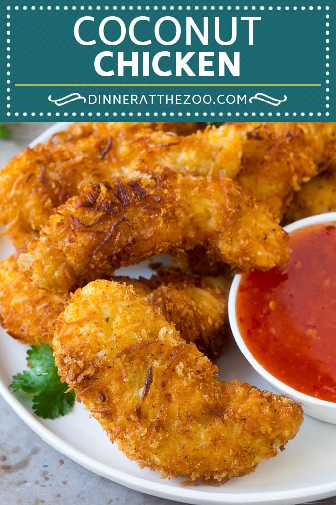 Coconut Chicken Recipe | Fried Chicken | Chicken Fingers #chicken #coconut #appetizer #dinner #edsug