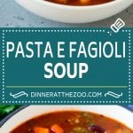Pasta e Fagioli Soup | Pasta Fazool | Beef Soup | Italian Soup #soup #beef #italianfood #pasta #dinner #edsug