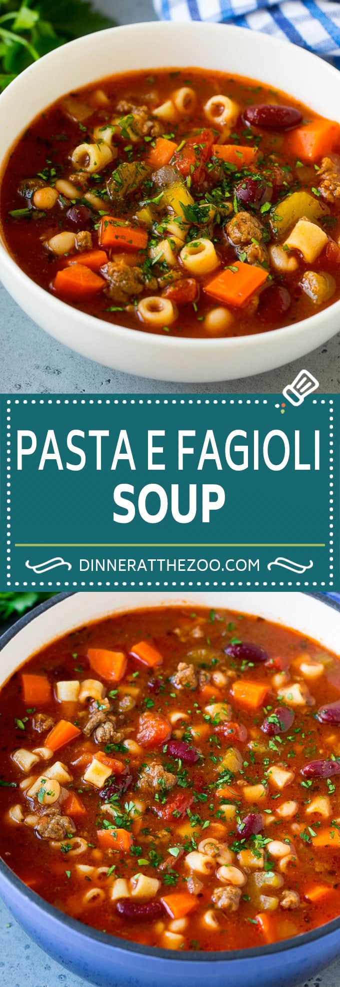 Pasta e Fagioli Soup | Pasta Fazool | Beef Soup | Italian Soup #soup #beef #italianfood #pasta #dinner #edsug