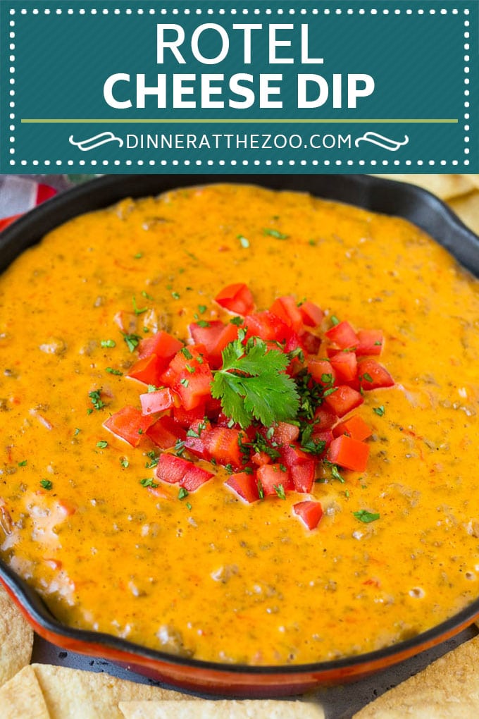 Rotel Dip Recipe | Mexican Cheese Dip | Beef and Cheese Dip | Velveeta Dip #dip #appetizer #hamburger #tomatoes #cheese #edsug