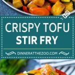 Tofu Stir Fry Recipe | Crispy Tofu | Tofu and Vegetables | Vegetable Stir Fry #tofu #vegetarian #stirfry #zucchini #dinner #meatless #edsug