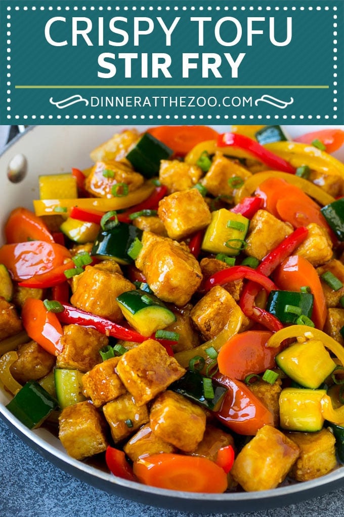 Tofu Stir Fry Recipe | Crispy Tofu | Tofu and Vegetables | Vegetable Stir Fry #tofu #vegetarian #stirfry #zucchini #dinner #meatless #edsug