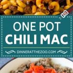 One Pot Chili Mac Recipe | One Pot Pasta | Chili Mac #dinner #beef #pasta #macaroni #beans #cheese #edsug #onepot
