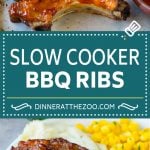 Slow Cooker Ribs | Baby Back Ribs | Crock Pot Ribs | Pork Ribs #ribs #pork #slowcooker #crockpot #bbq #dinner #edsug