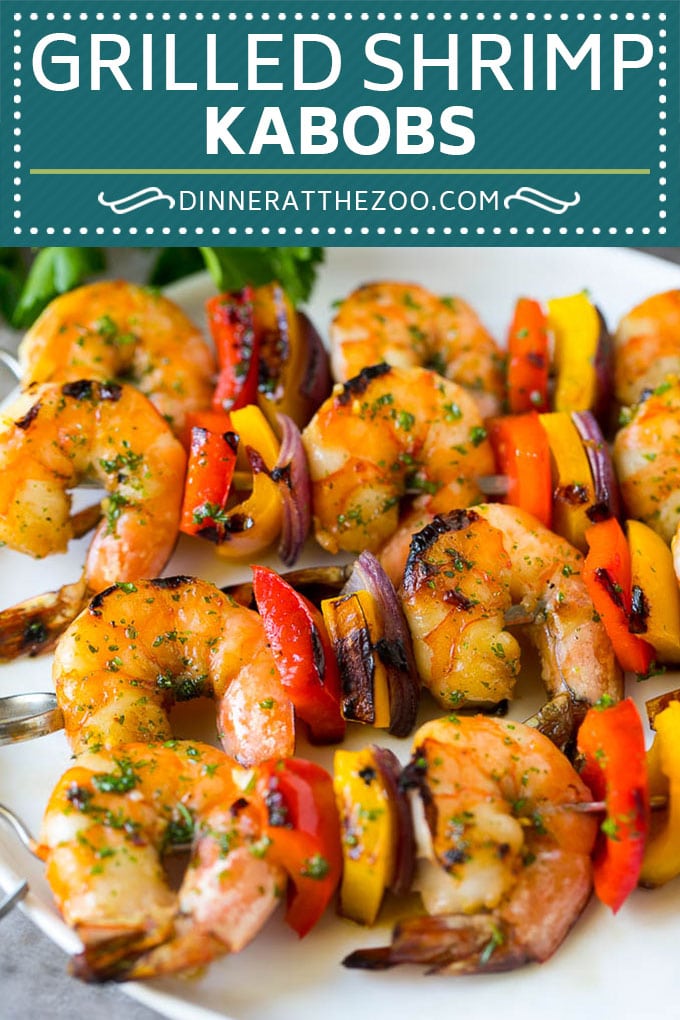 Shrimp Kabobs Recipe | Shrimp Skewers | Grilled Shrimp #shrimp #grilling #kabobs #dinner #edsug #peppers