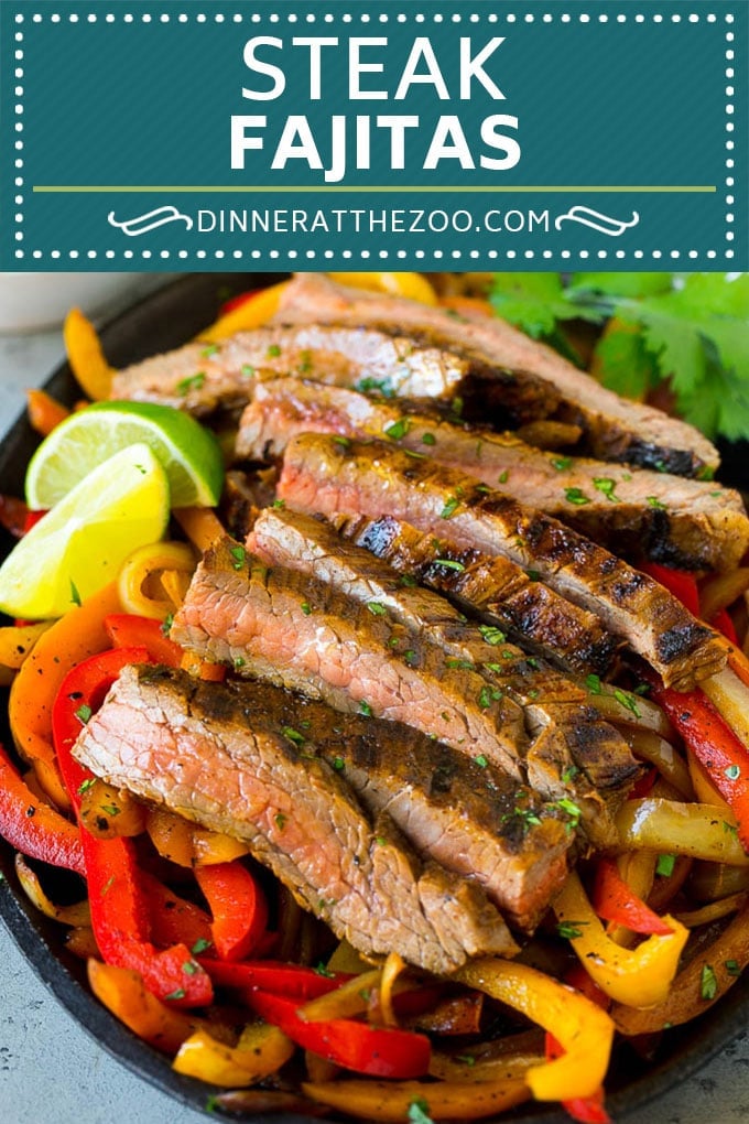 Steak Fajitas Recipe | Beef Fajitas | Steak Recipe #fajitas #steak #beef #mexicanfood #dinner #edsug