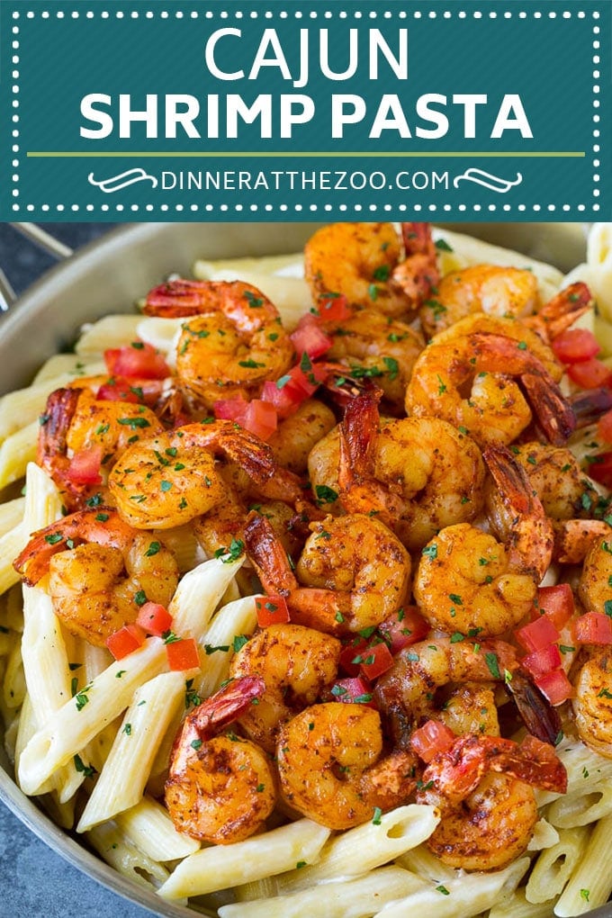 Cajun Shrimp Pasta Recipe | Shrimp Pasta | Creamy Pasta #pasta #shrimp #cajun #dinner #edsug