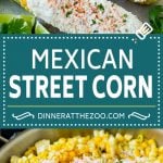 Mexican Street Corn Recipe | Elote Corn | Mexican Corn on the Cob #corn #sidedish #summer #cheese #grilling #dinner #edsug