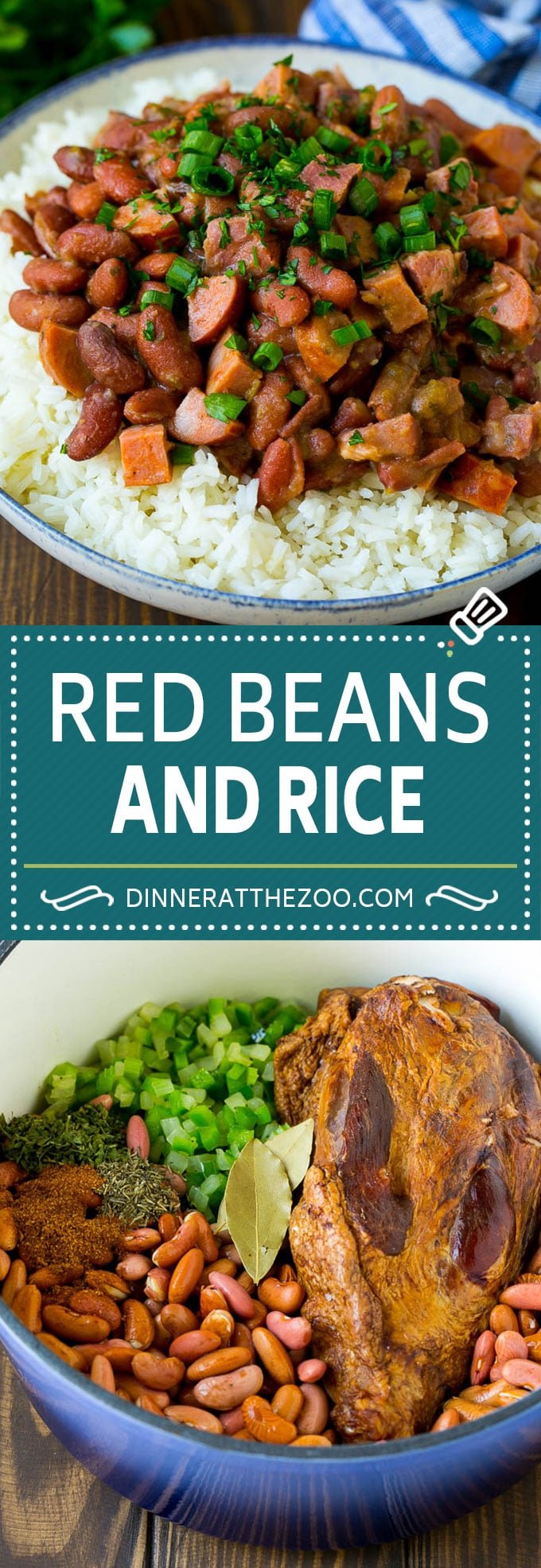 Red Beans and Rice Recipe | Red Beans and Sausage | Cajun Red Beans #beans #rice #sausage #ham #cajun #dinner #edsug