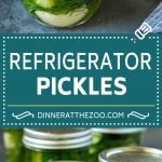 Refrigerator Pickles Recipe | Pickled Cucumbers | Quick Pickles #pickles #cucumbers #garlic #dill #edsug
