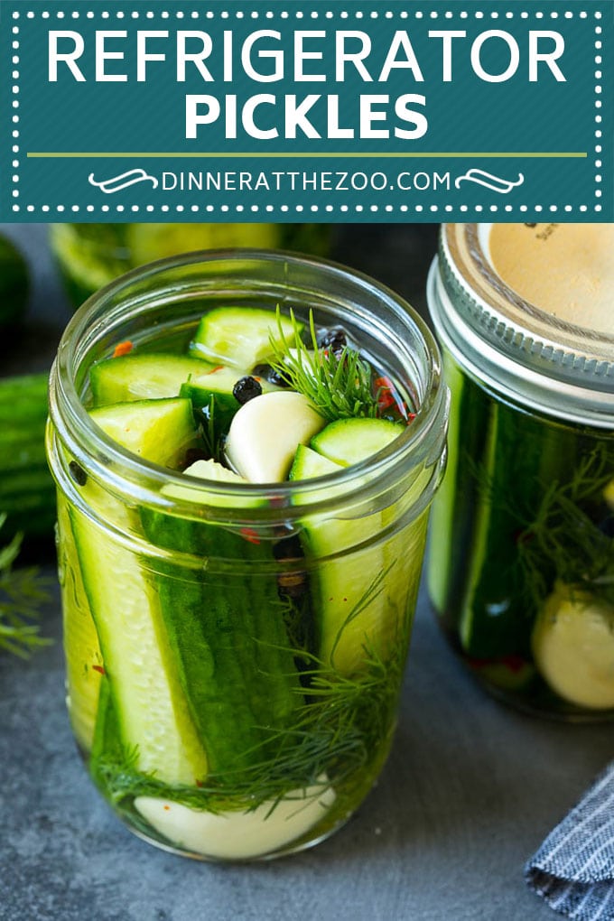 Refrigerator Pickles Recipe | Pickled Cucumbers | Quick Pickles #pickles #cucumbers #garlic #dill #edsug