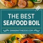 Seafood Boil Recipe | Shrimp Boil #lobster #shrimp #clams #crab #sausage #corn #potatoes #dinner #edsug