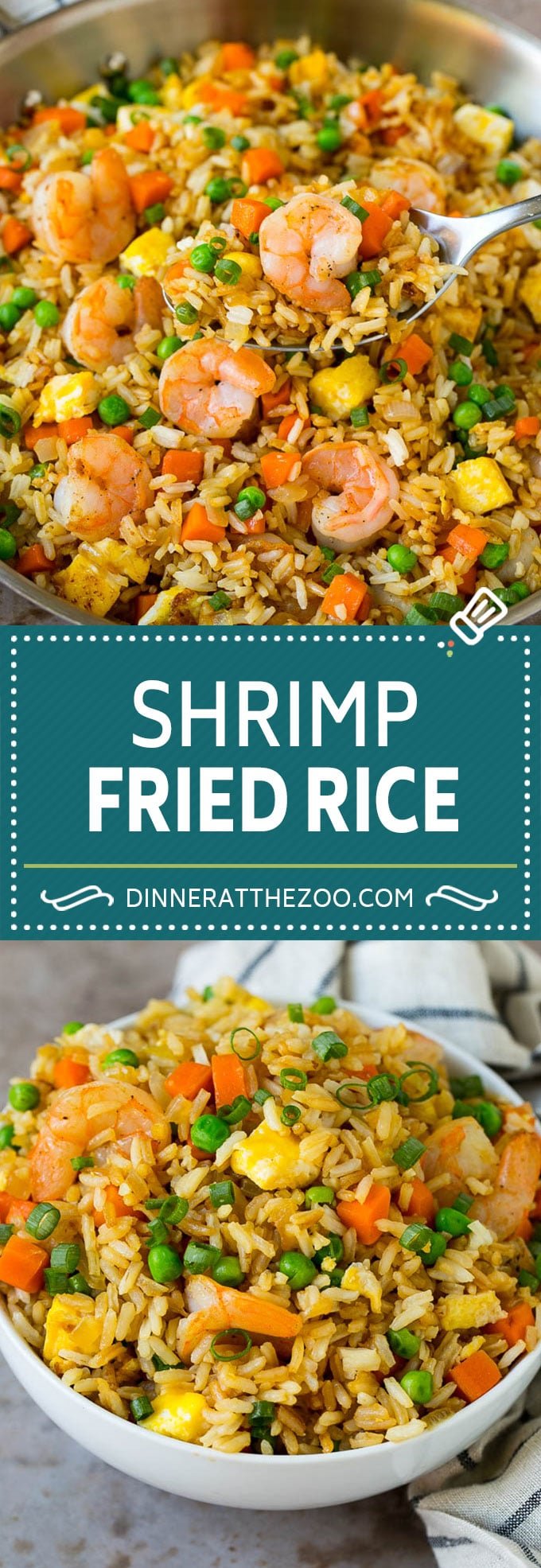 Shrimp Fried Rice Recipe | Chinese Fried Rice #rice #shrimp #peas #carrots #sidedish #dinner #edsug